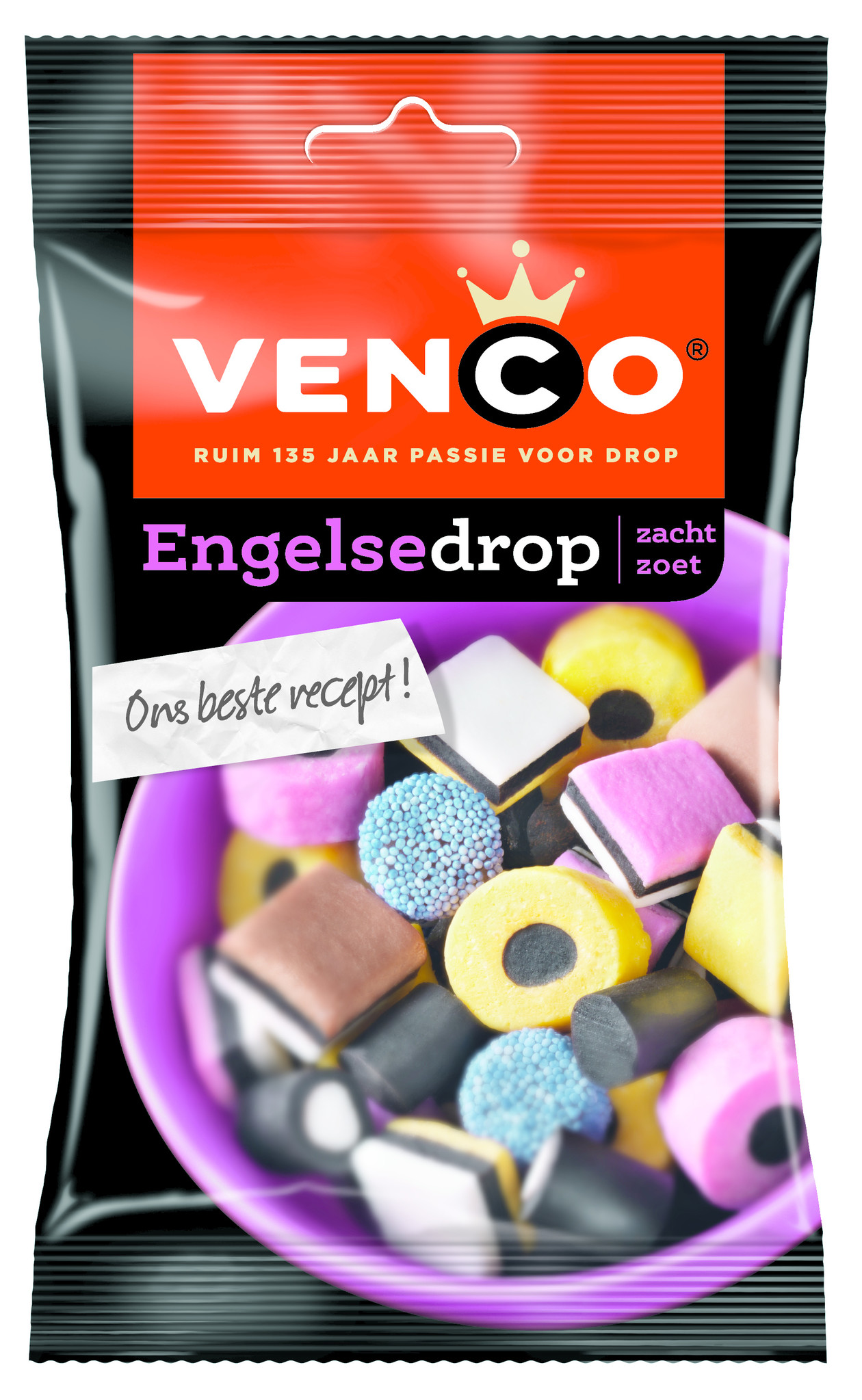 Venco eurolijn 12x100gr engelse drop