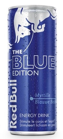 Red Bull 12x25cl edition blue bosbessen (donkerblauw)
