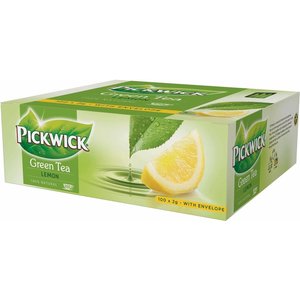 Pickwick x100 thee groene lemon