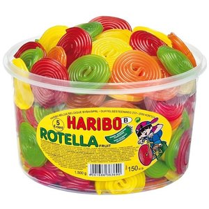 Haribo silo x150 veggie rotella fruit 1,2kg