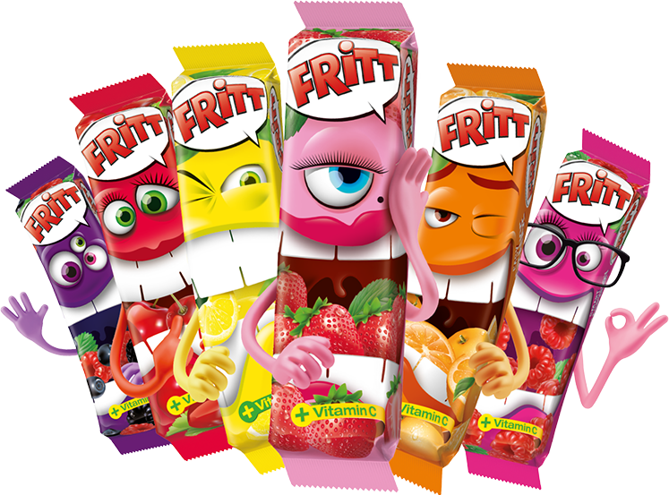 Fritt kaubonbons 30x70gr