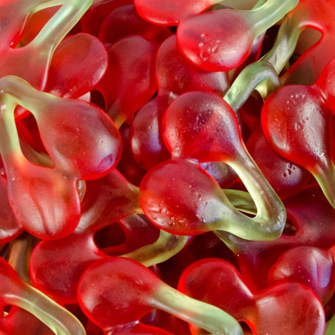 Haribo schepsnoep 1kg kersen 7gr, foto 2 van 2