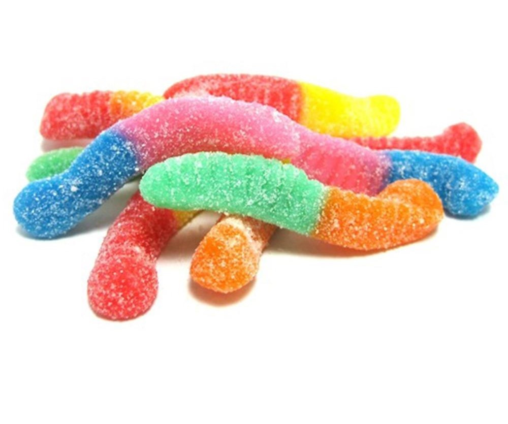Trolli schepsnoep 1kg zure gloeiwormen