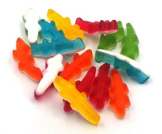 Haribo schepsnoep 1kg krokodillen 5,5gr