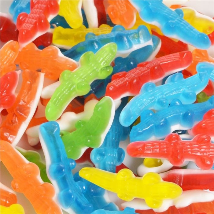 Haribo schepsnoep 1kg krokodillen 5,5gr, foto 2 van 2