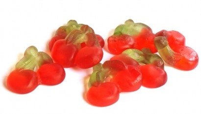 De Bron schepsnoep 1kg suikervrij gom kersen