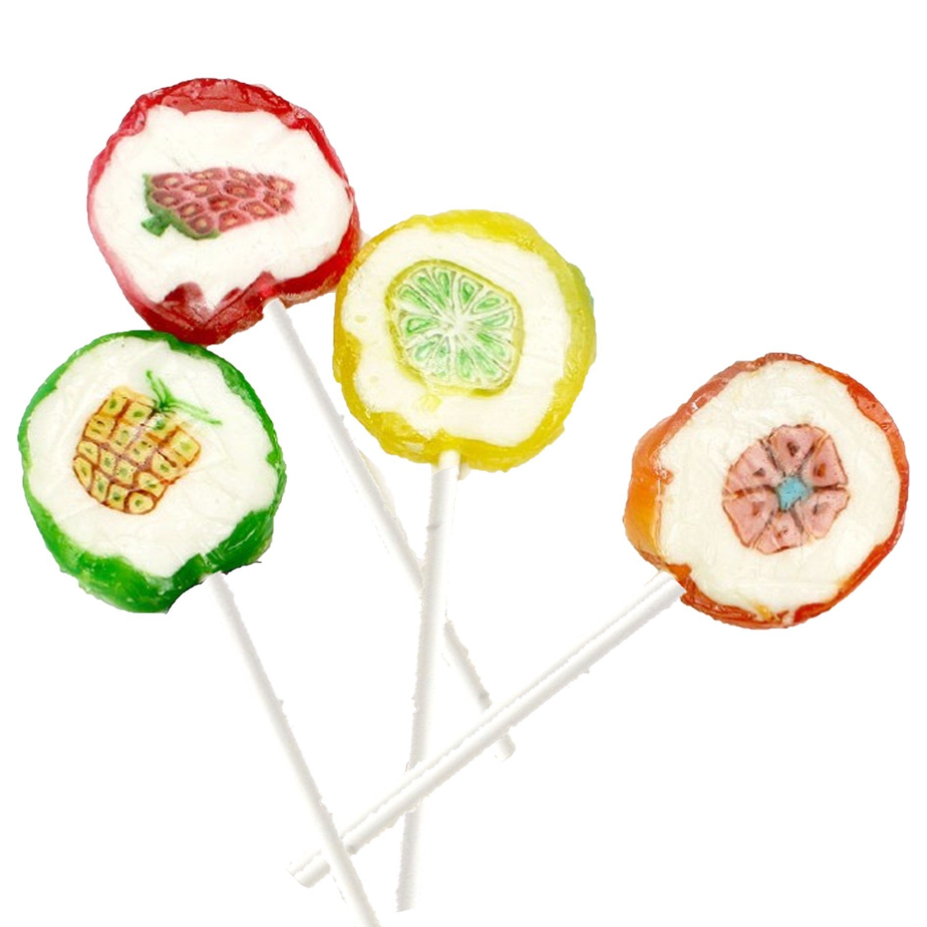 Lolly rock bloem-fruit 100x12gr