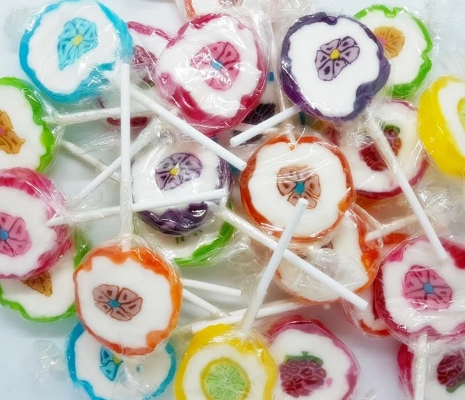 Lolly rock bloem-fruit 100x12gr, foto 2 van 2