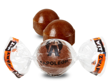 Napoleon schepsnoep 1kg zwart wit kogels salmiak