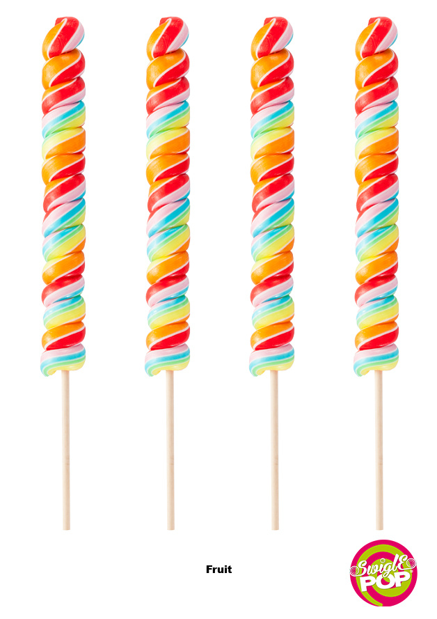 Swigle pop twist 30x125gr regenboog, foto 2 van 2