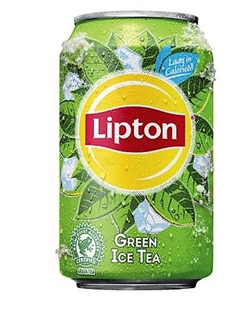 Lipton blik 24x33cl ice tea green