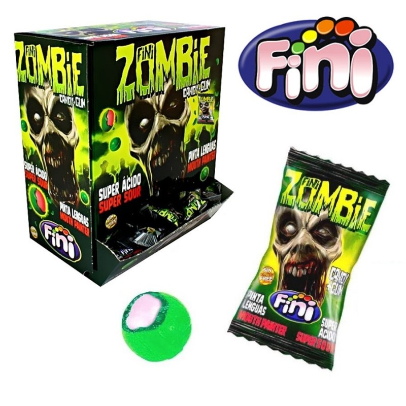 Fini kauwgom x200 Halloween zombie, foto 2 van 2