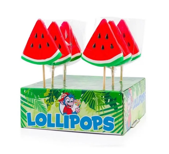 Felko lolly deco watermeloen 24x50gr