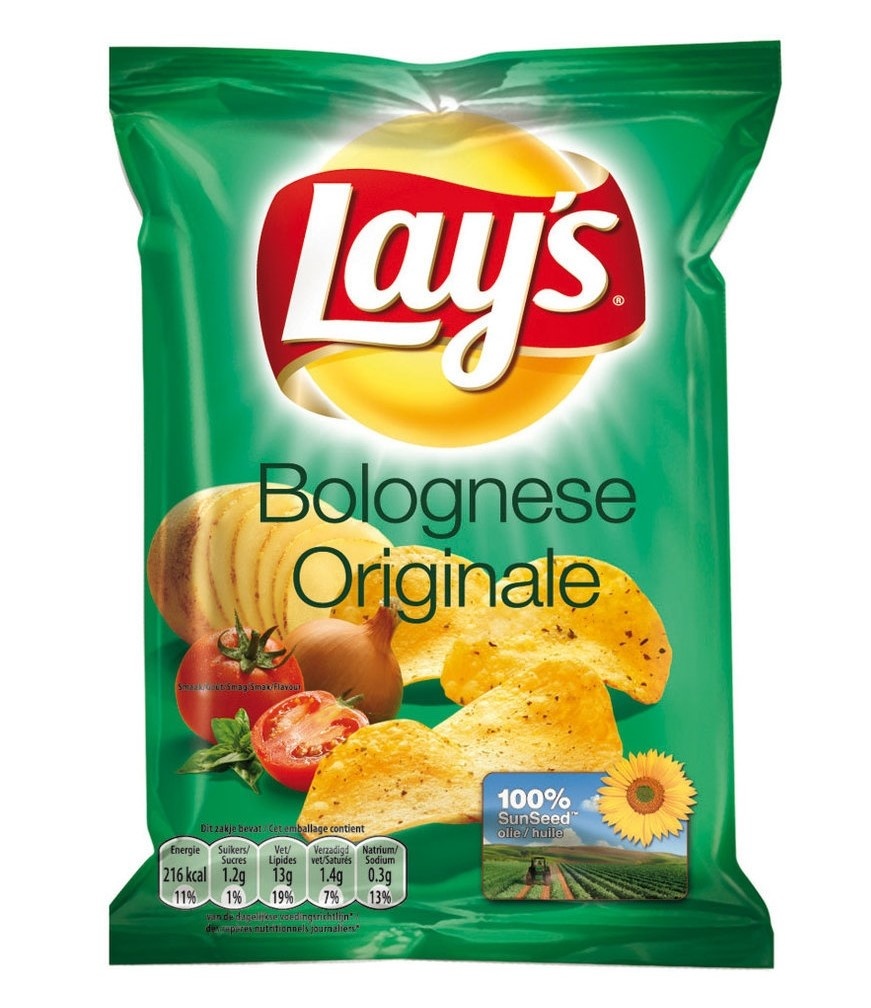 Lays chips 20x40gr bolognese