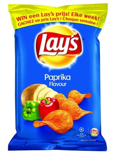 Lays chips 20x40gr paprika