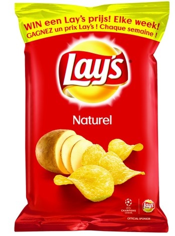 Lays chips 20x40gr naturel