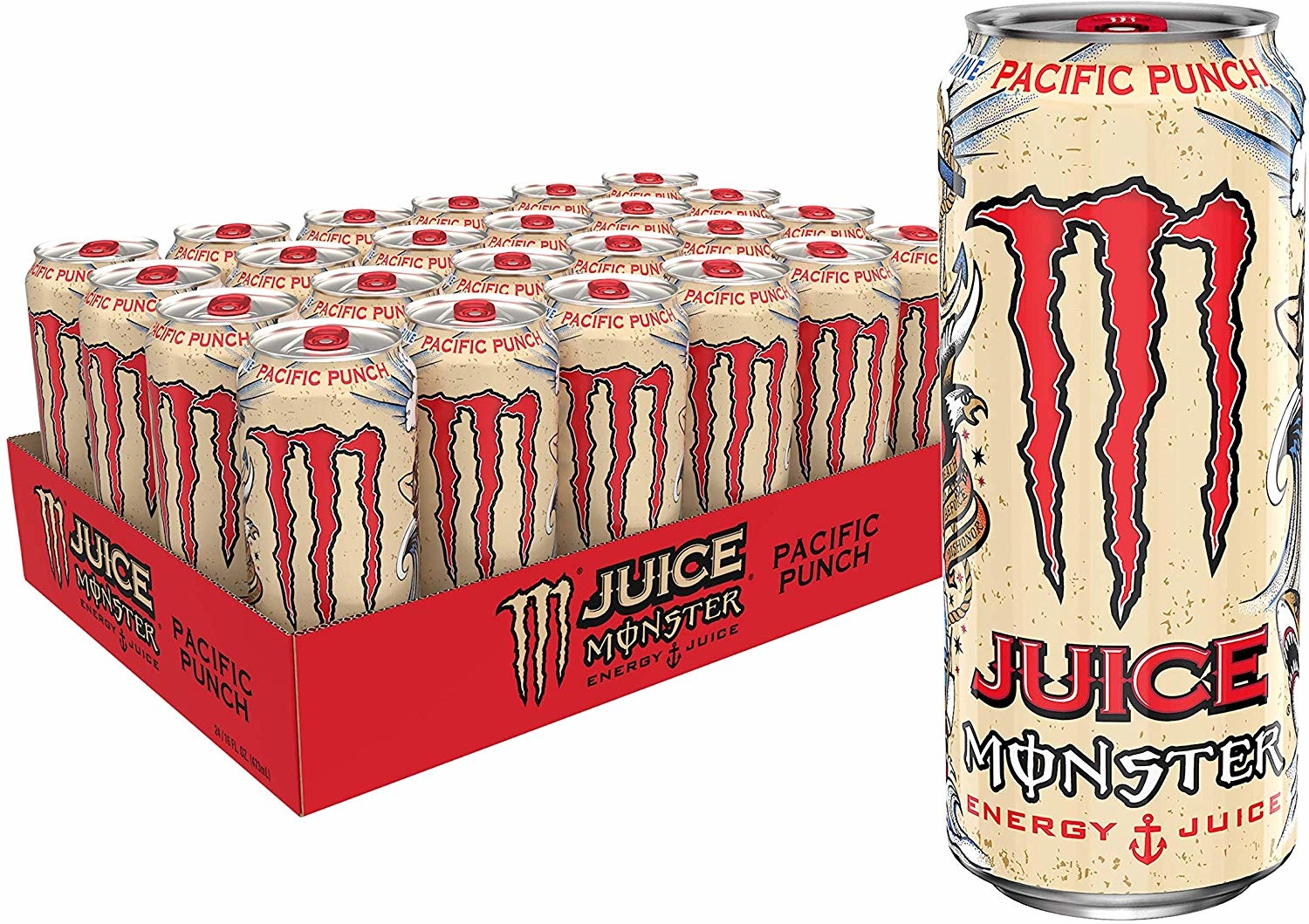 Monster blik 12x50cl NL Pacific Punch, foto 2 van 2