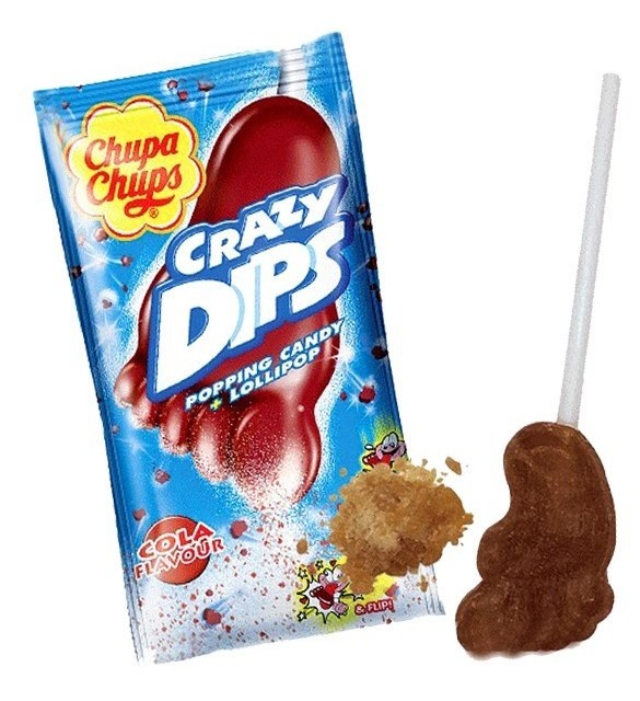 Chupa chups crazydips 24x14gr cola, foto 2 van 2