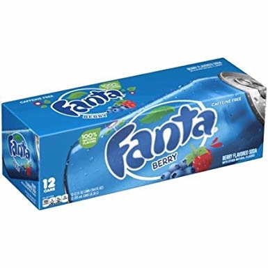 Amerikaans blik 12x355ml Fanta berry, foto 2 van 2