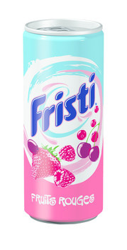 Fristi 24x25cl blik rood fruit
