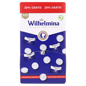 Wilhelmina TBD pepermunt x200 single (vegan)