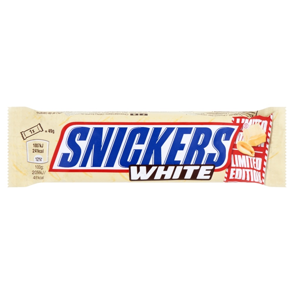 Snickers white 32x49gr