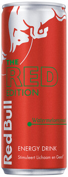 Red Bull 12x25cl edition red watermeloen