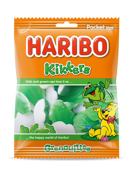 Haribo kantinelijn 28x75gr kikkers