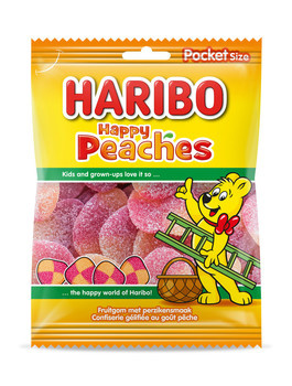 Haribo kantinelijn 28x75gr perziken