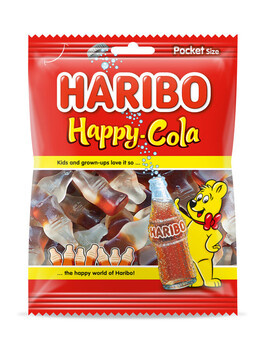 Haribo kantinelijn 28x75gr happy cola