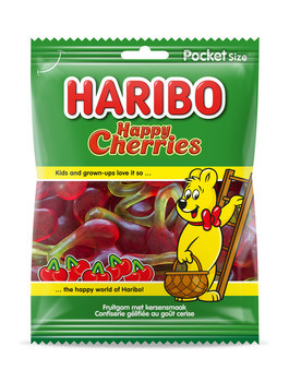 Haribo kantinelijn 28x75gr kersen