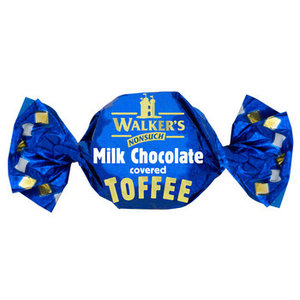 Walkers schepsnoep 2,5kg toffee milk chocolate covered