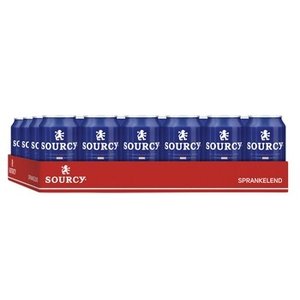 Sourcy 24x33cl blik sprankelend (rood)