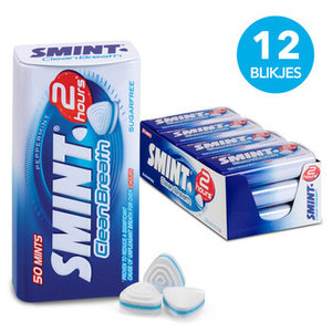 Smint tins 12x35gr (50) clean breath peppermint