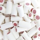 Lollywood schepsnoep 1kg staafjes aardbei wit