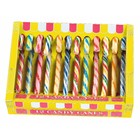 Candy canes wandelstok A12 geel doosje 12,8cm 170gr color