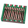 Candy canes wandelstok A12 groen 12,8cm 170gr r/w -tht actie