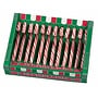 Candy canes wandelstok A12 groen doosje 12,8cm 170gr r/w