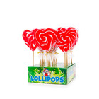 Felko lolly hart rood/wit 17x80gr