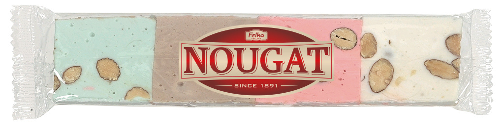 Felko nougat 30x100gr 4 kleuren
