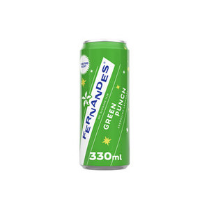 Fernandes 24x33cl sleek green punch (groen)* THT:11-26
