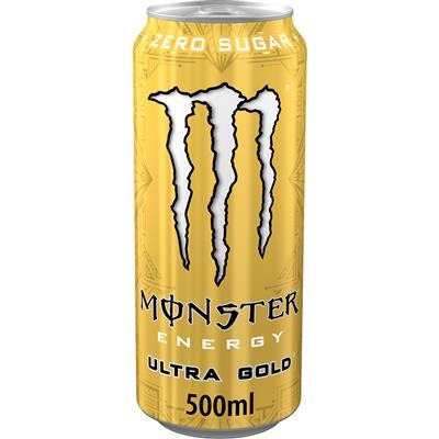 Monster blik 12x50cl NL ultra gold (pineapple)