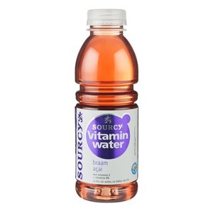 Sourcy 6x50cl vitamin water braam (paars)