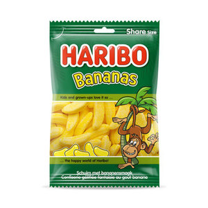 Haribo 8x240gr zak bananen