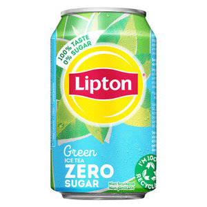 Lipton blik 24x33cl ice tea green zero