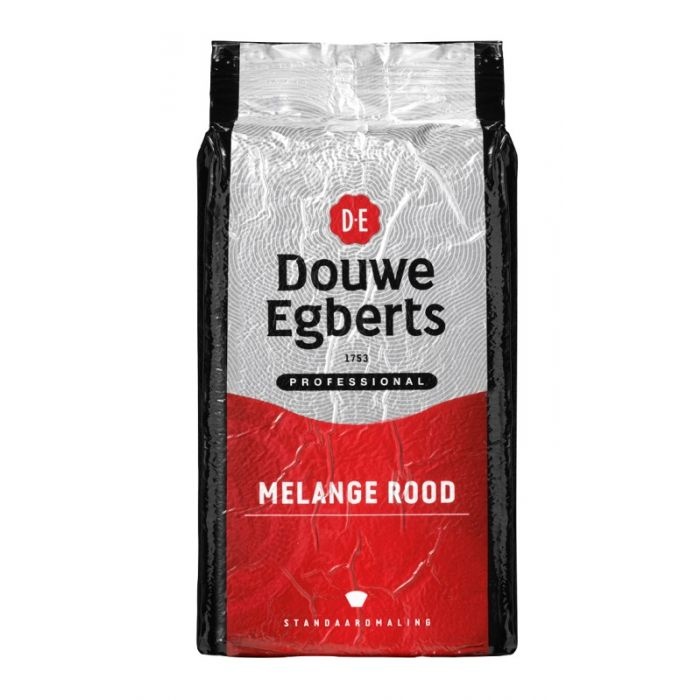 Douwe Egberts melange rood 6x1kg standaardmaling