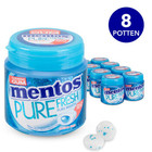 Mentos pot 8x pure freshmint 50st
