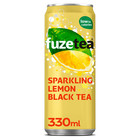 Fuze tea blik 24x33cl sleek sparkling