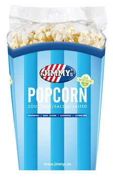 Jimmy's popcorn 6x90gr zout