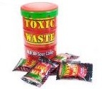 Toxic Waste 12x42gr red sour candy